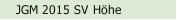 JGM 2015 SV Höhe